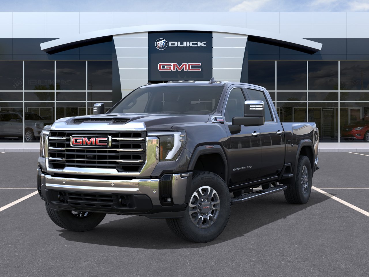 New 2026 Titanium Rush Metallic GMC SLT image 32