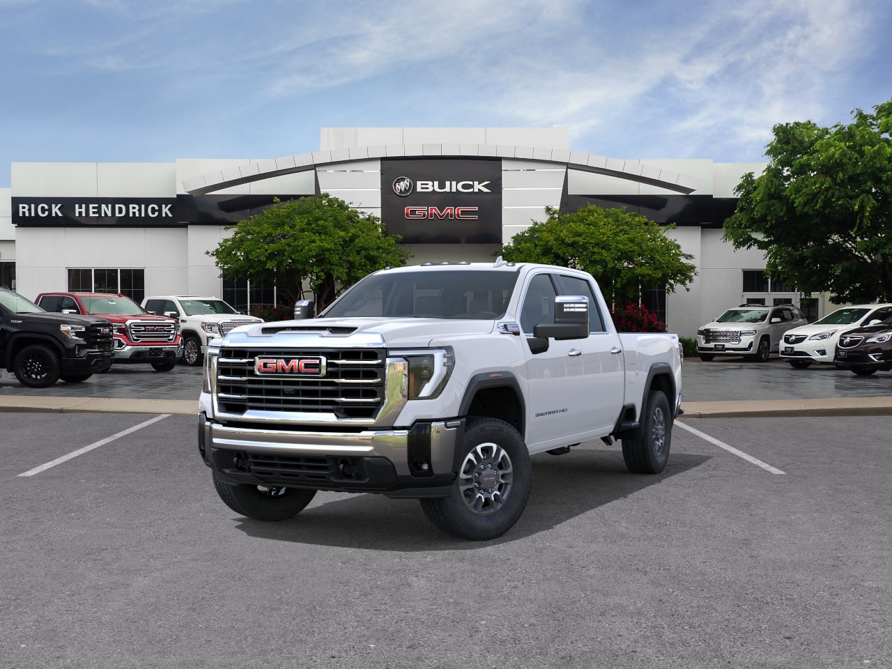 New 2026 Summit White GMC SLT image 33