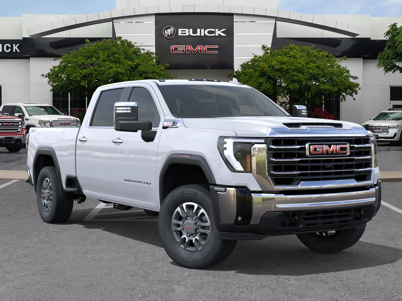 New 2026 Summit White GMC SLT image 32