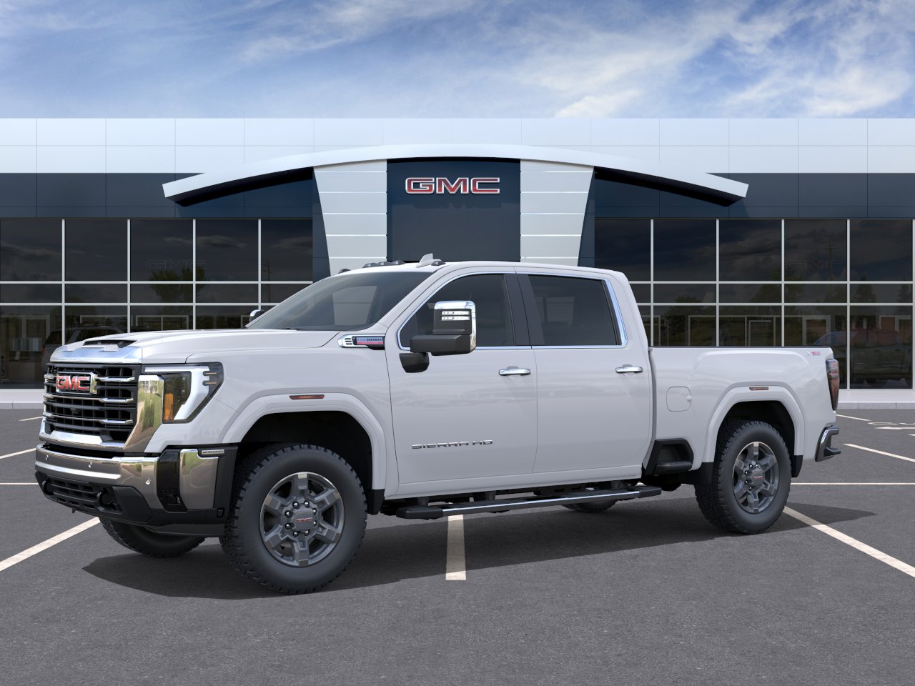 New 2026 Summit White GMC SLT image 2