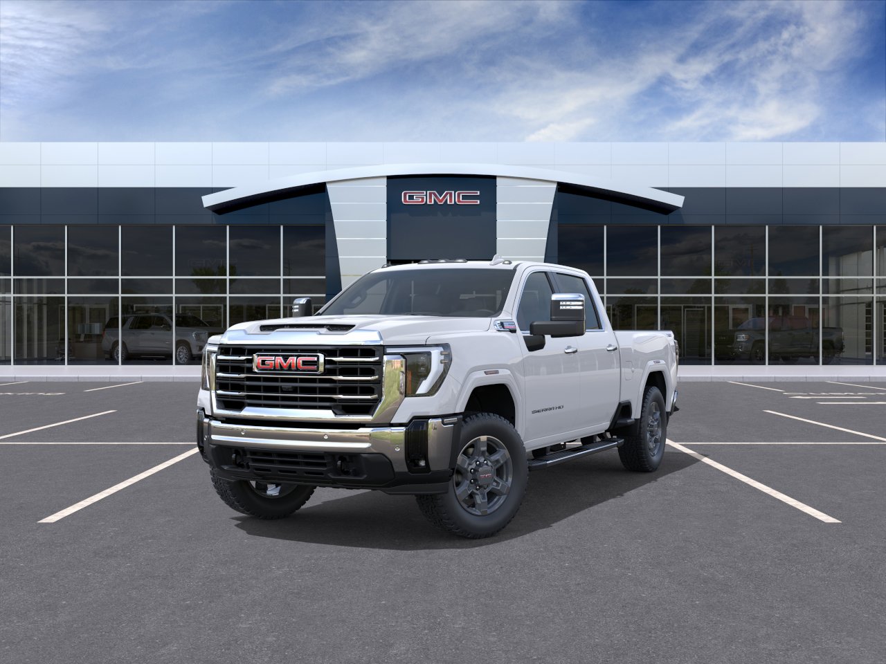New 2026 Summit White GMC SLT image 8
