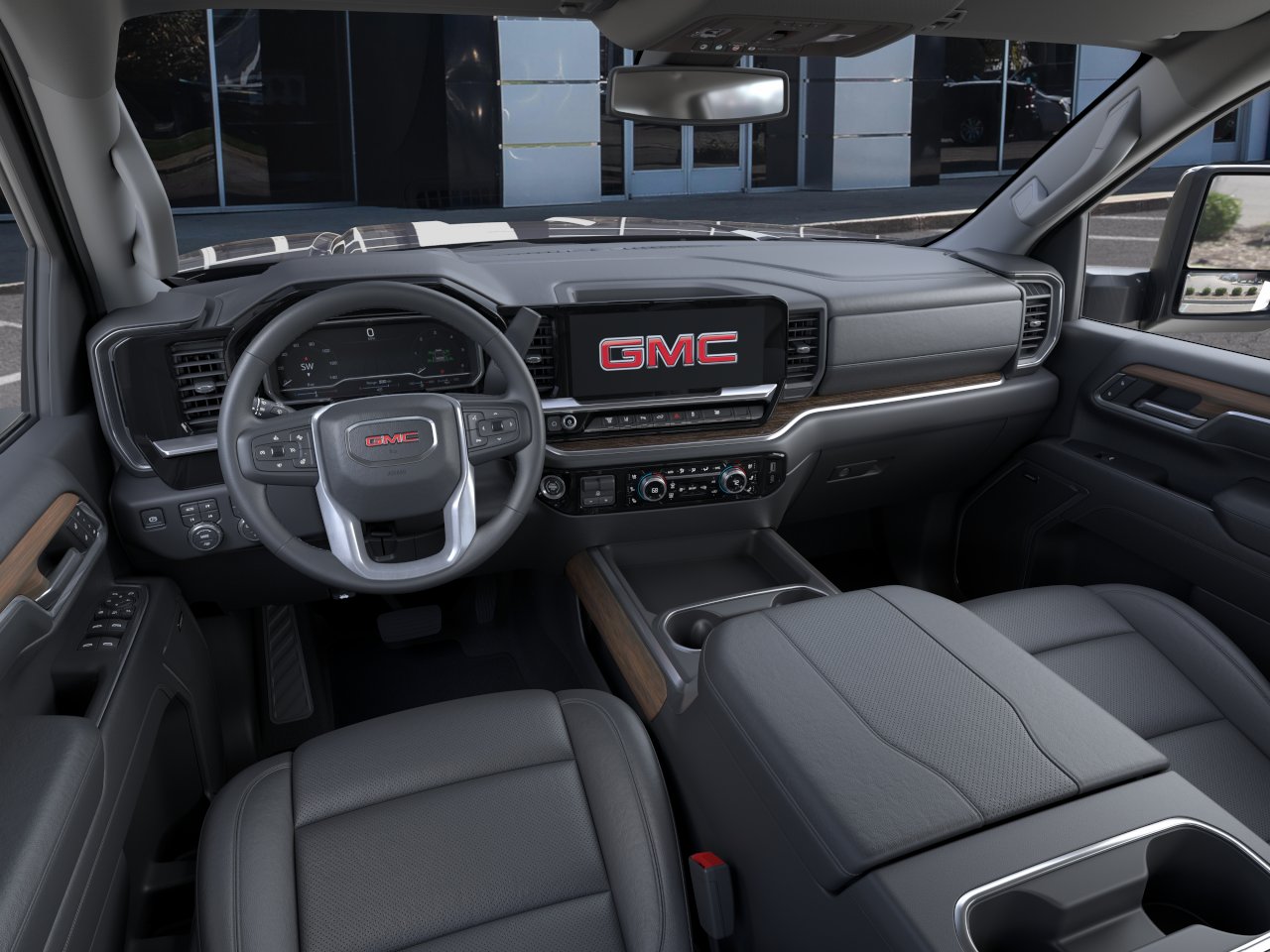 New 2026 Titanium Rush Metallic GMC SLT image 15