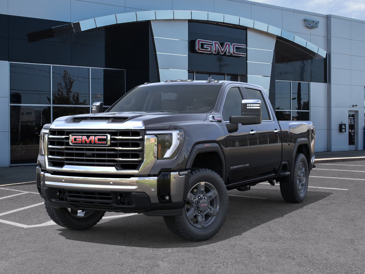 New 2026 Titanium Rush Metallic GMC SLT image 6