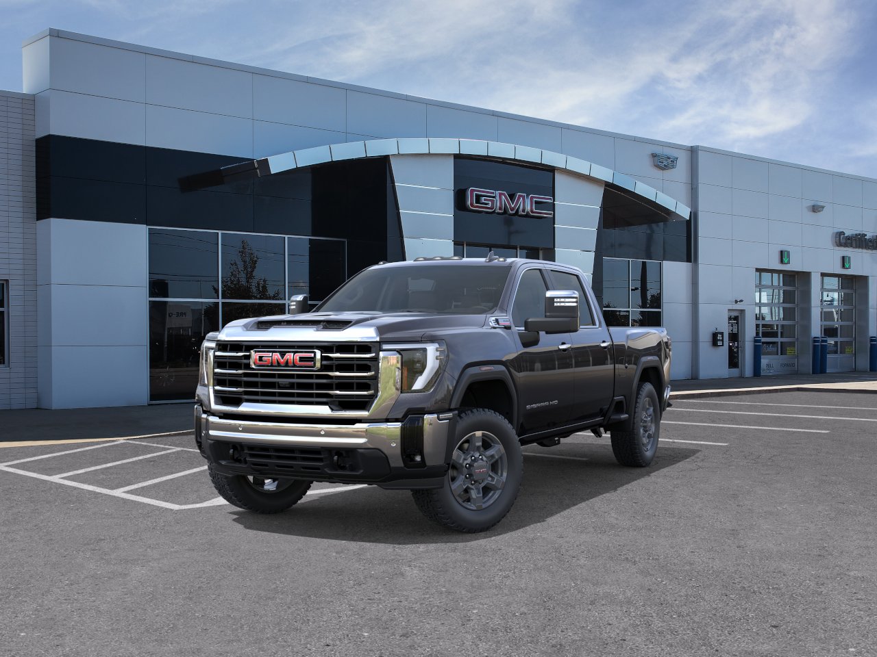 New 2026 Titanium Rush Metallic GMC SLT image 8