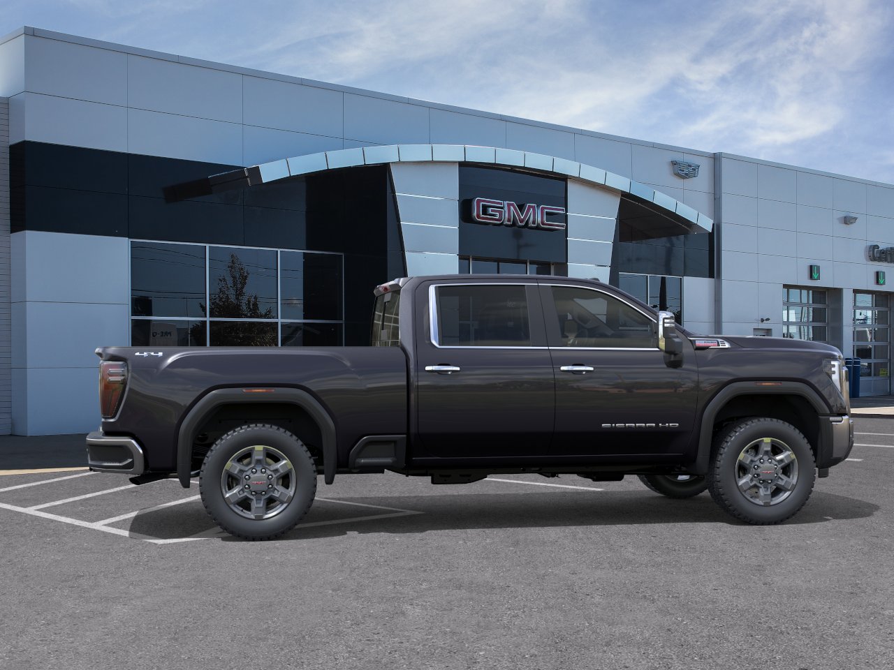 New 2026 Titanium Rush Metallic GMC SLT image 5