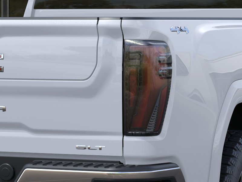 New 2026 Glacier White Tricoat GMC SLT image 35