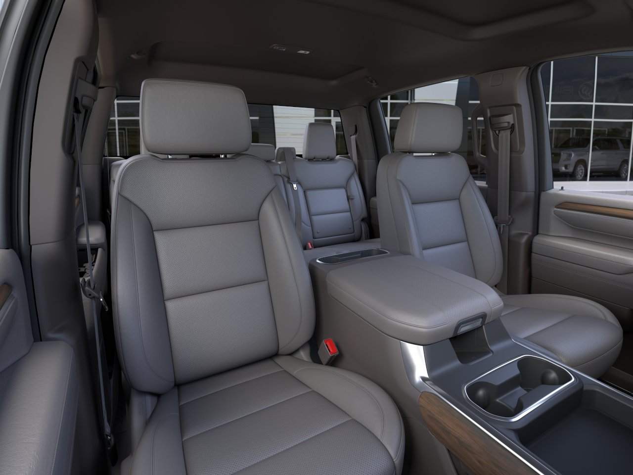 New 2026 Glacier White Tricoat GMC SLT image 40