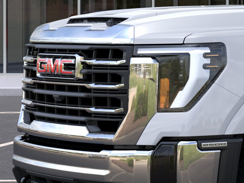 New 2026 Glacier White Tricoat GMC SLT image 37