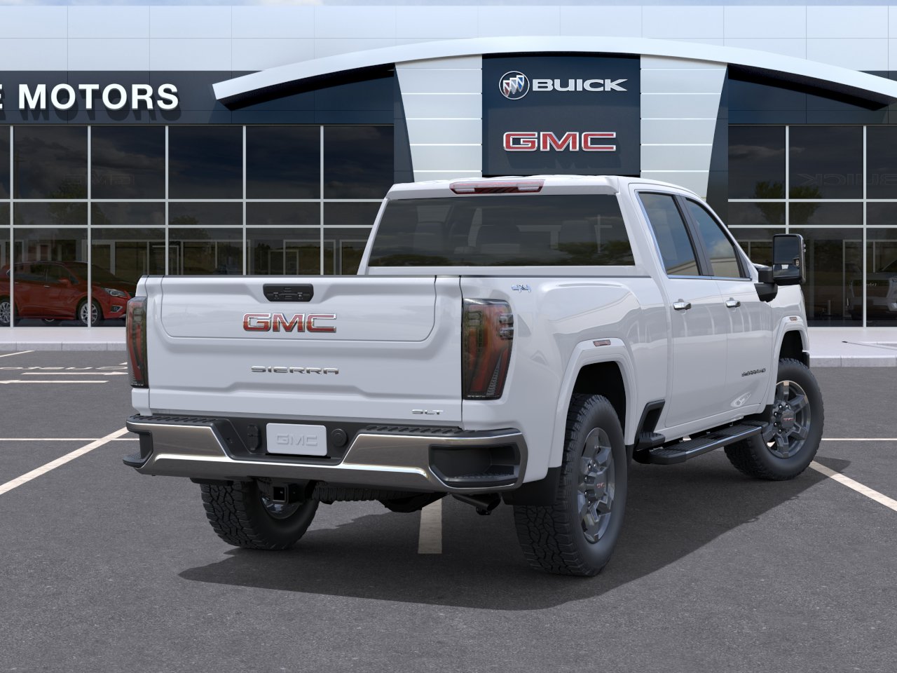 New 2026 Glacier White Tricoat GMC SLT image 28