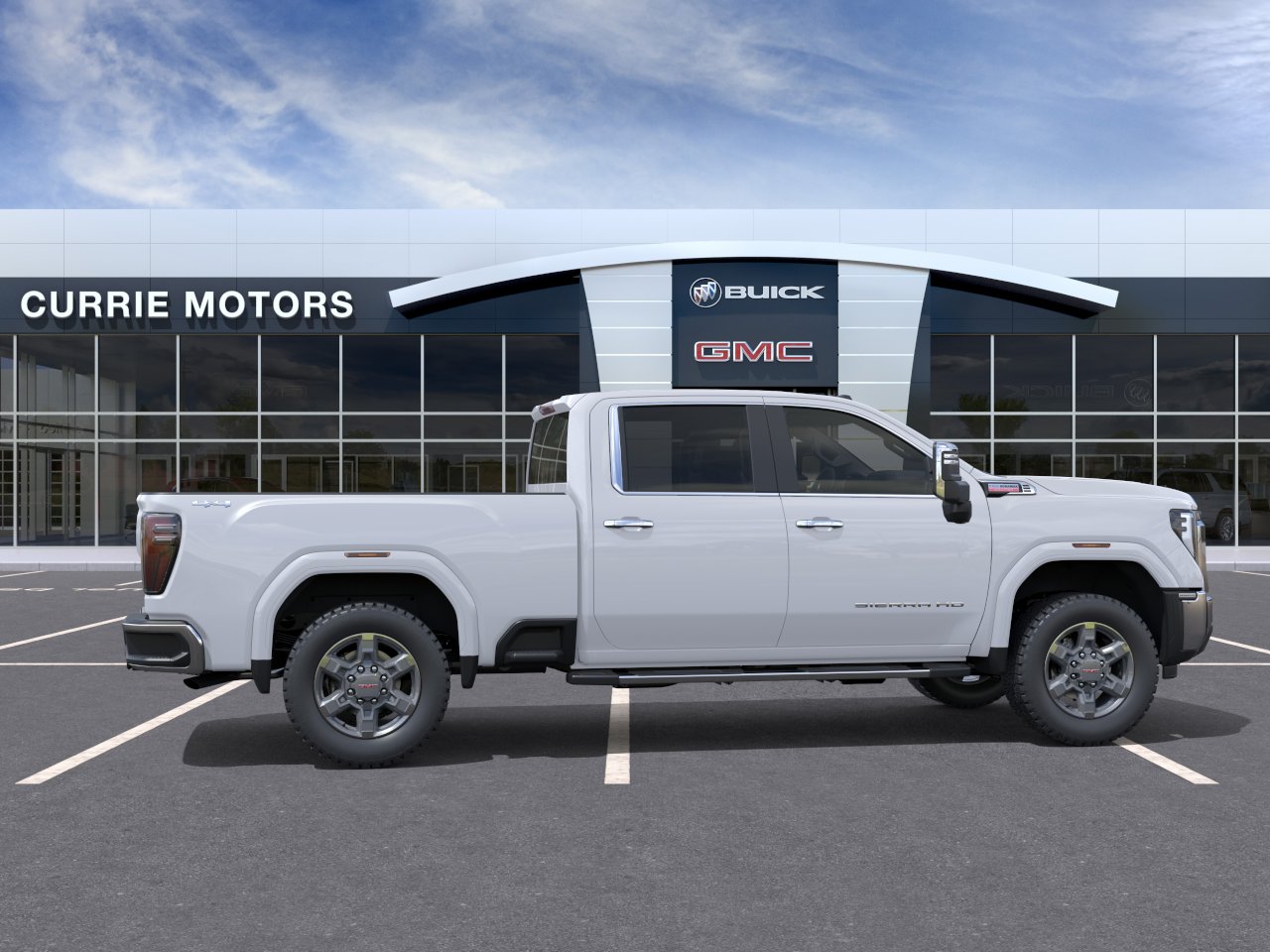 New 2026 Glacier White Tricoat GMC SLT image 29