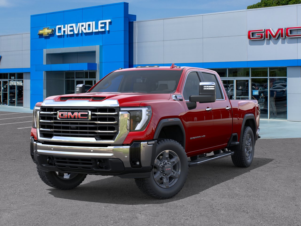 New 2026 Volcanic Red Tintcoat GMC SLT image 30
