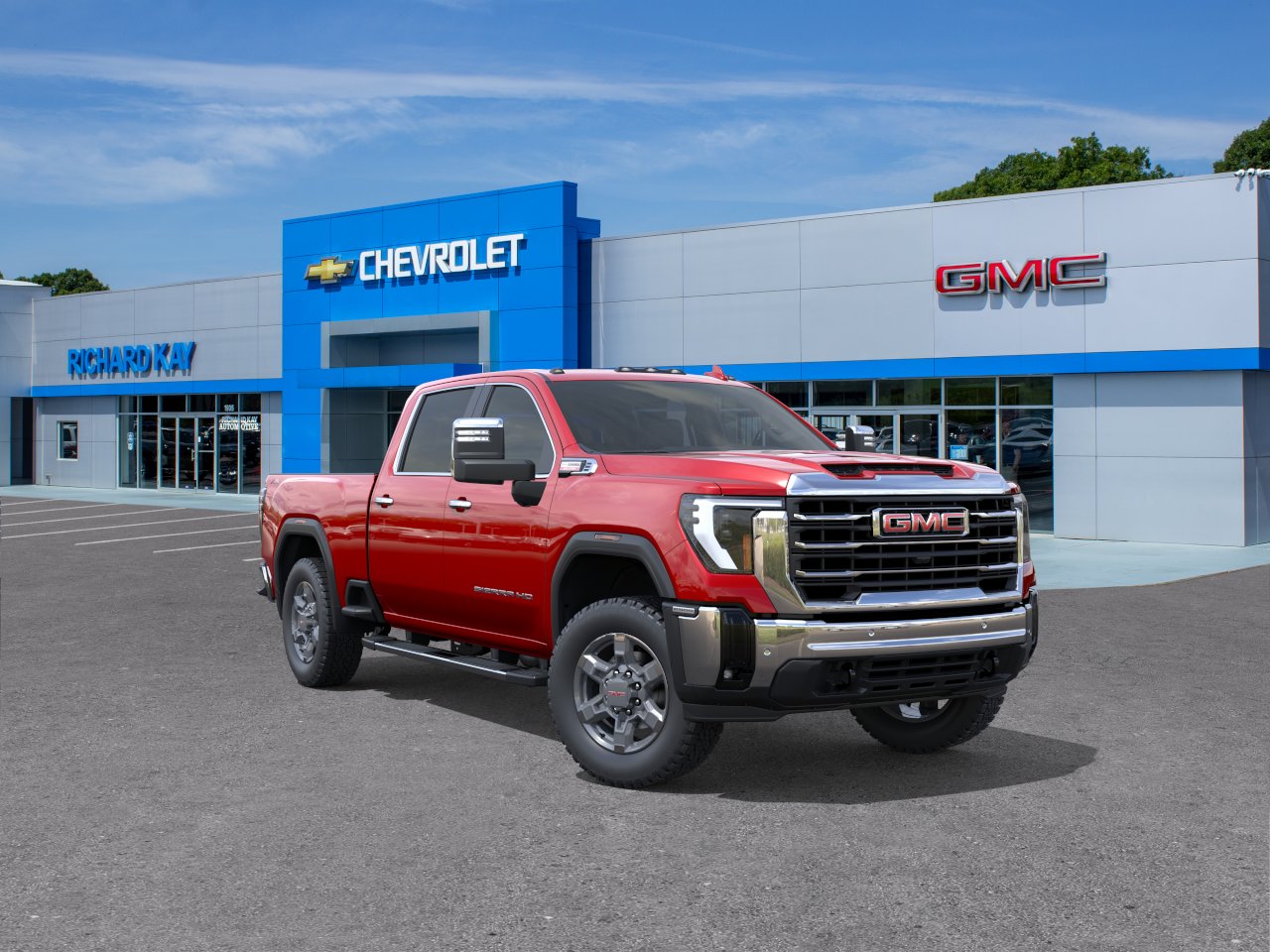 New 2026 Volcanic Red Tintcoat GMC SLT image 25