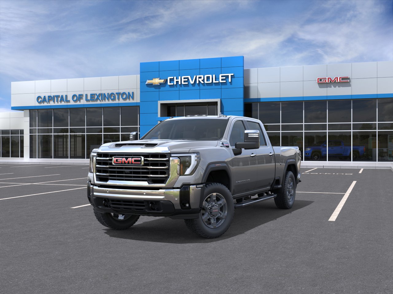 New 2026 Sterling Metallic GMC SLT image 32