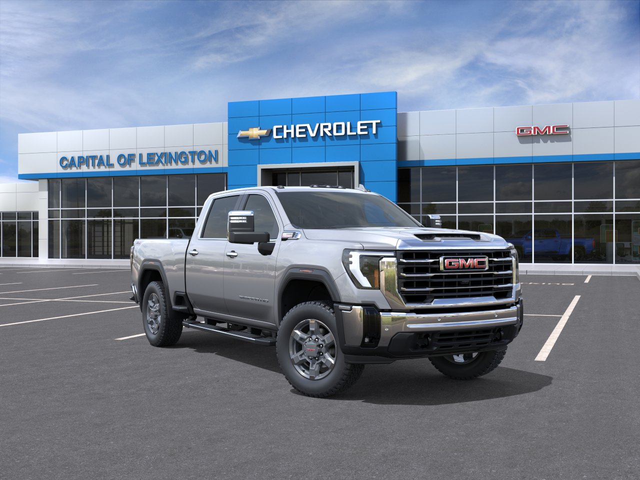 New 2026 Sterling Metallic GMC SLT image 25