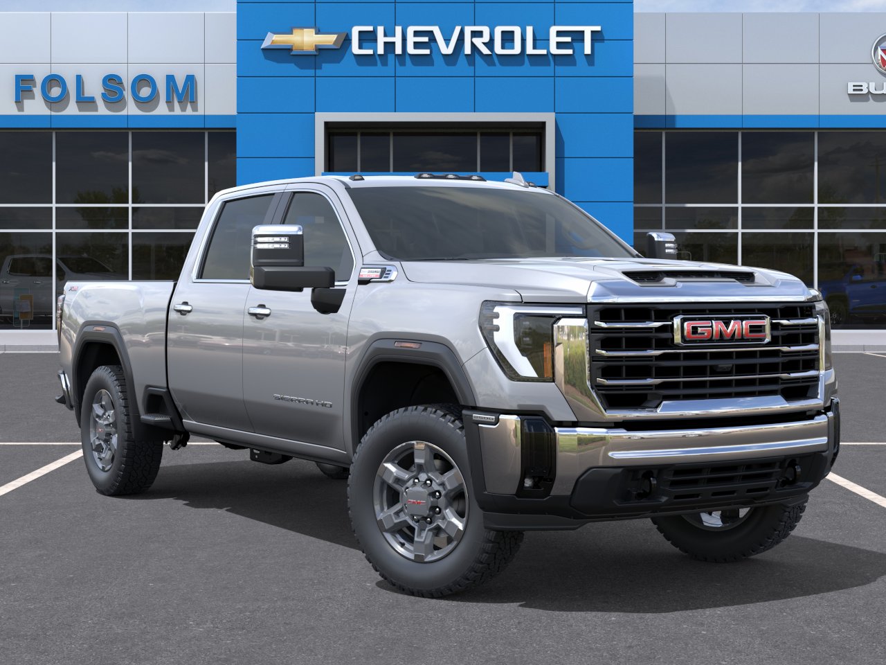 New 2026 Sterling Metallic GMC SLT image 24
