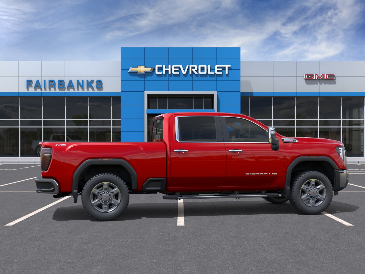 New 2026 Volcanic Red Tintcoat GMC SLT image 32