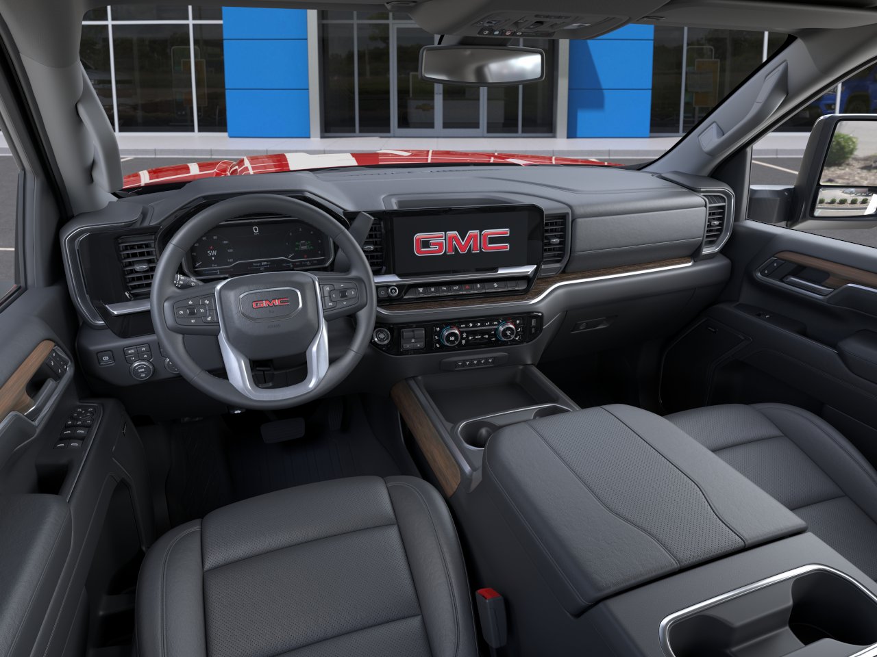 New 2026 Volcanic Red Tintcoat GMC SLT image 42