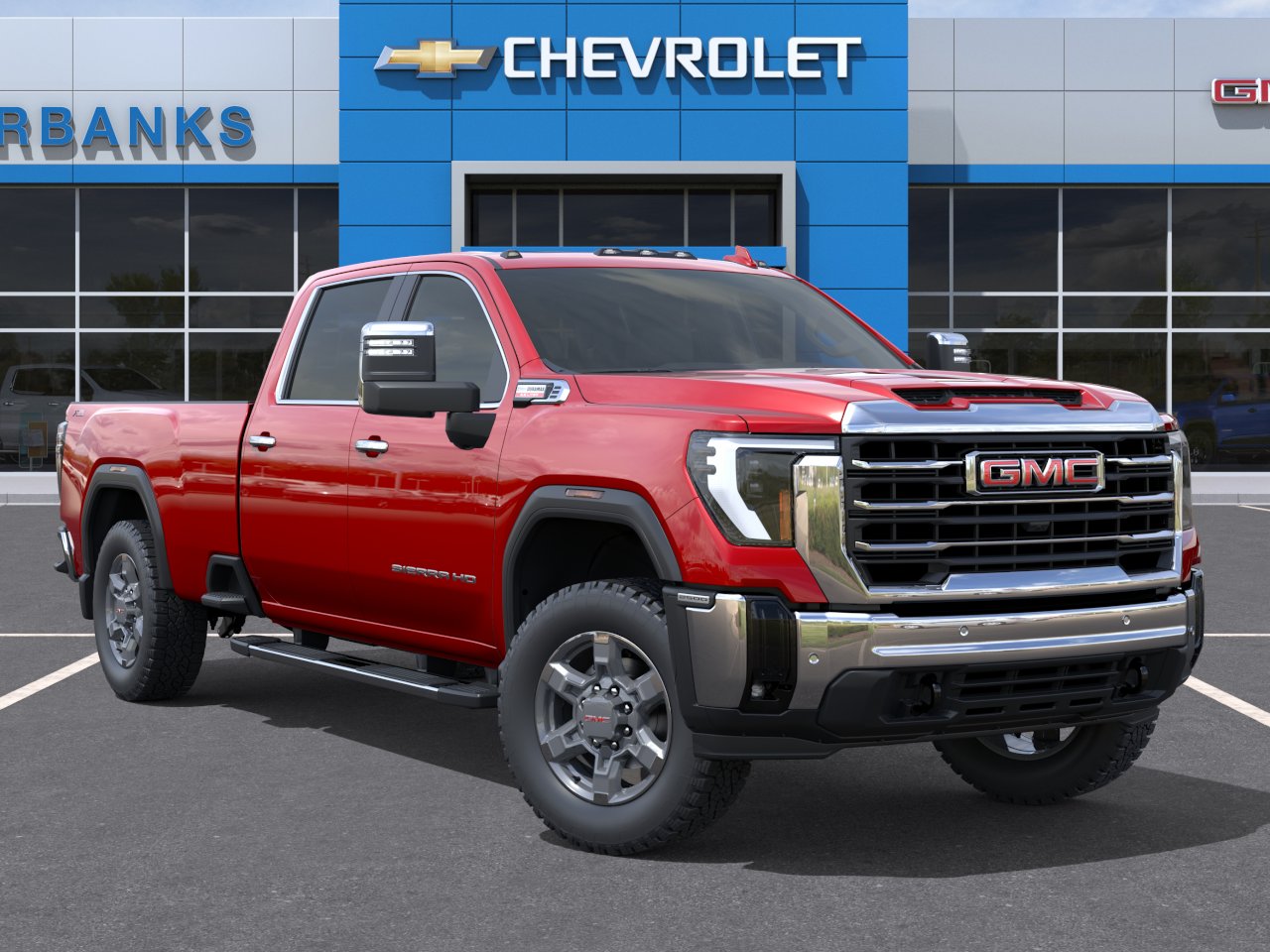New 2026 Volcanic Red Tintcoat GMC SLT image 32