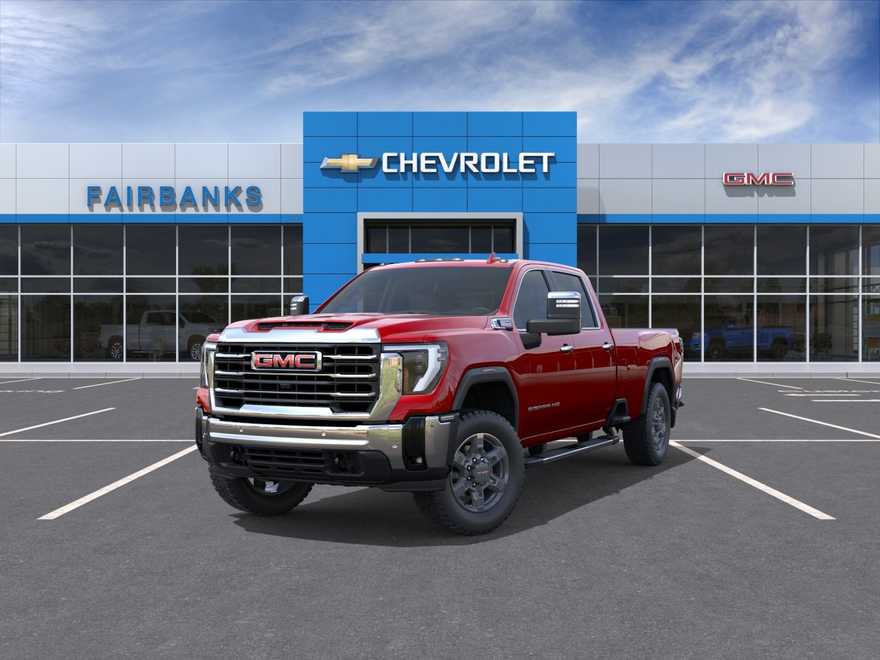 New 2026 Volcanic Red Tintcoat GMC SLT image 33