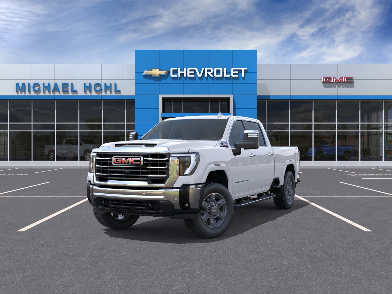 New 2026 Summit White GMC SLT image 40