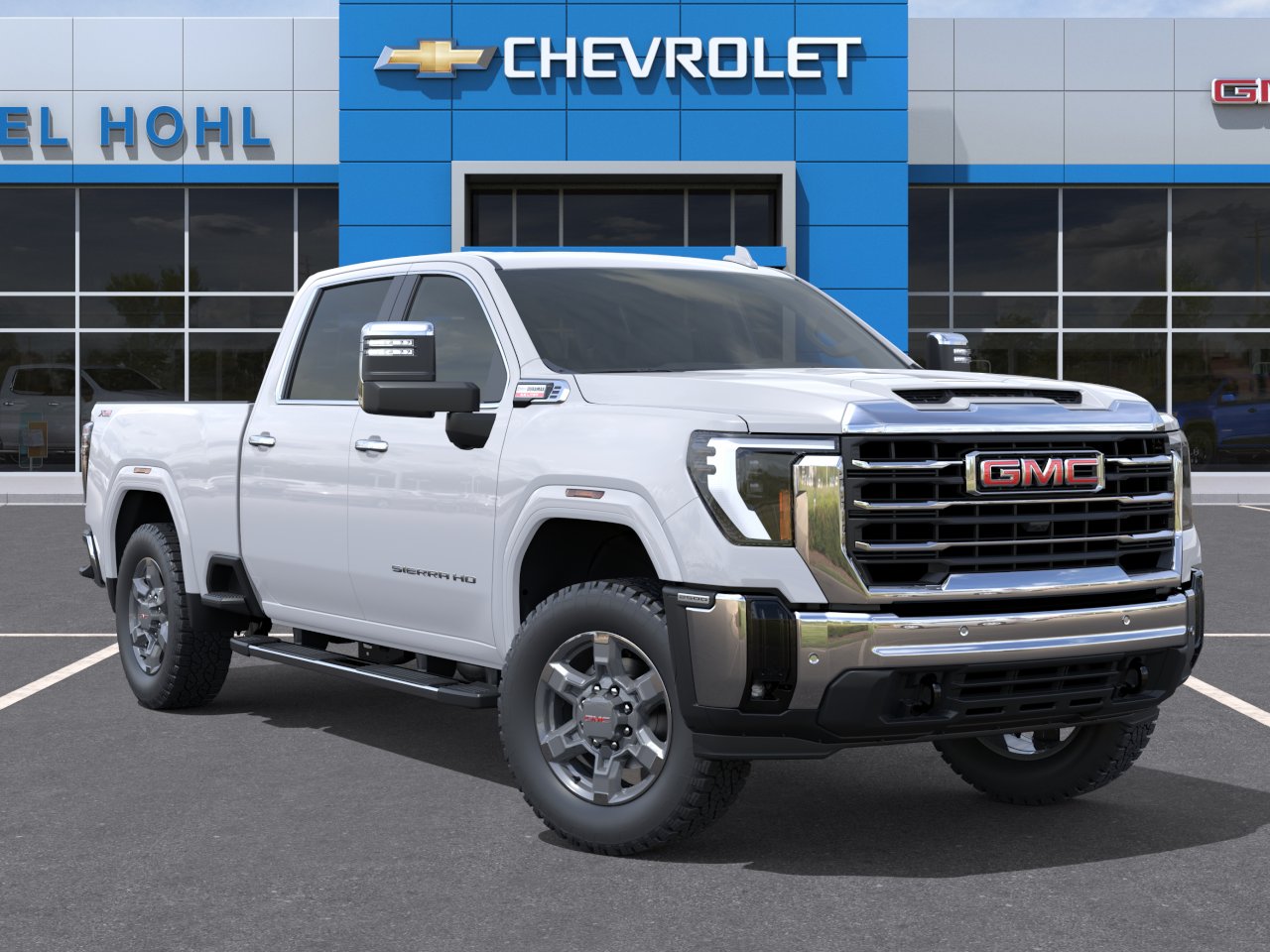 New 2026 Summit White GMC SLT image 39