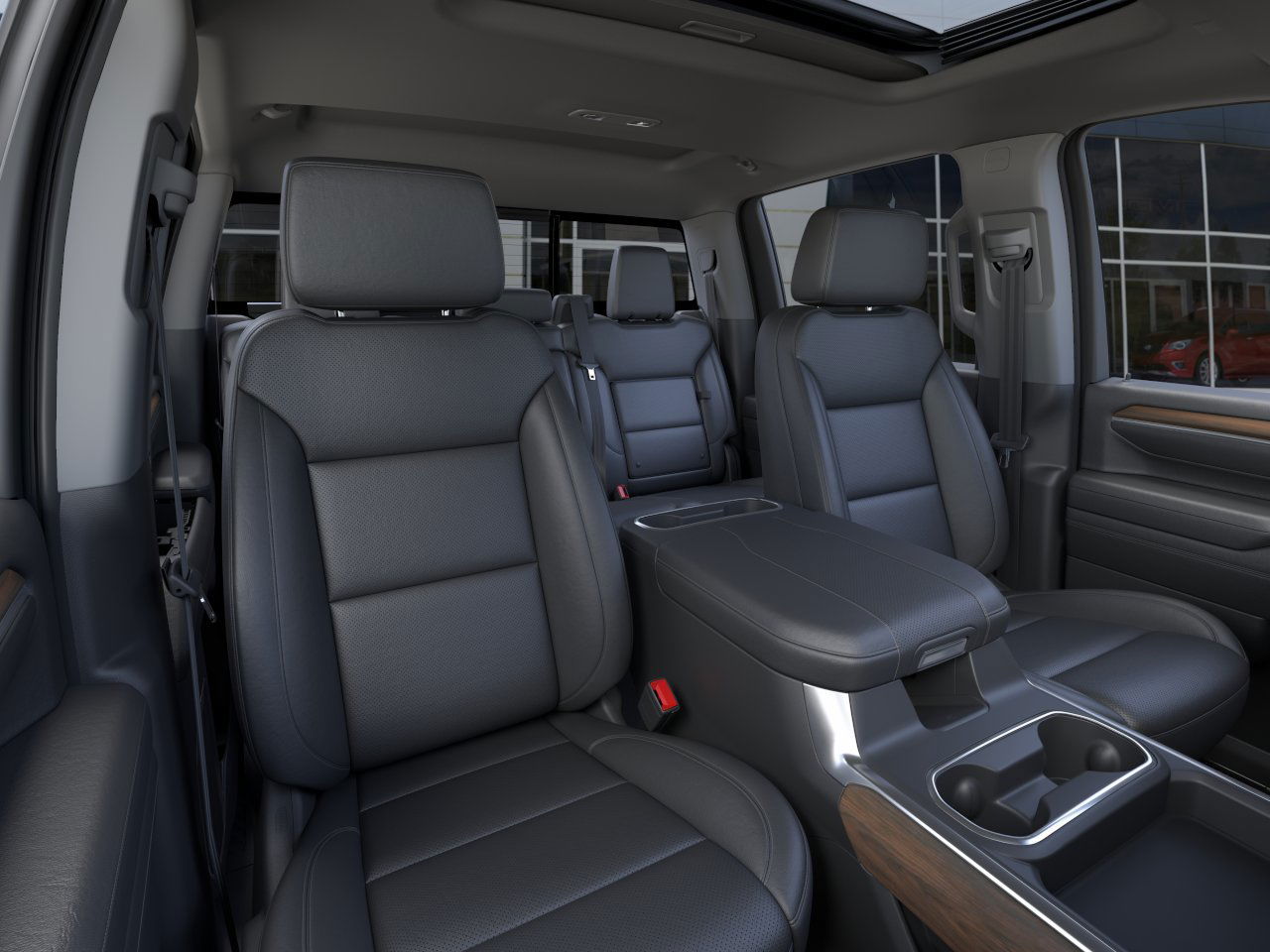 New 2025 White Frost Tricoat GMC SLT image 55