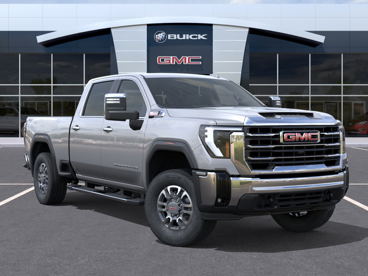 New 2026 Sterling Metallic GMC SLT image 7