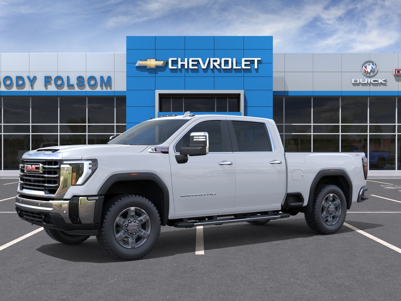 New 2026 Glacier White Tricoat GMC SLT image 26