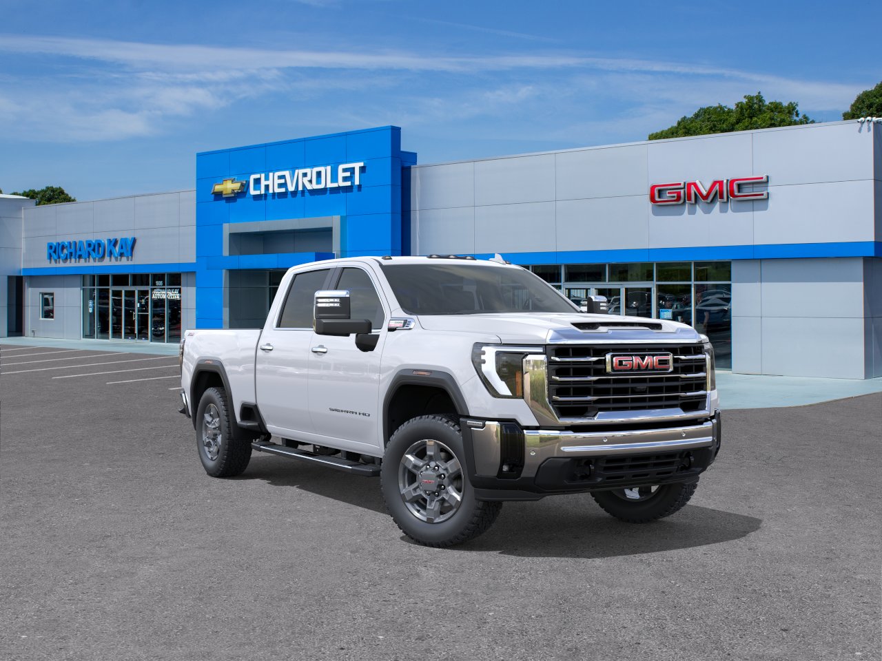 New 2026 Summit White GMC SLT image 25