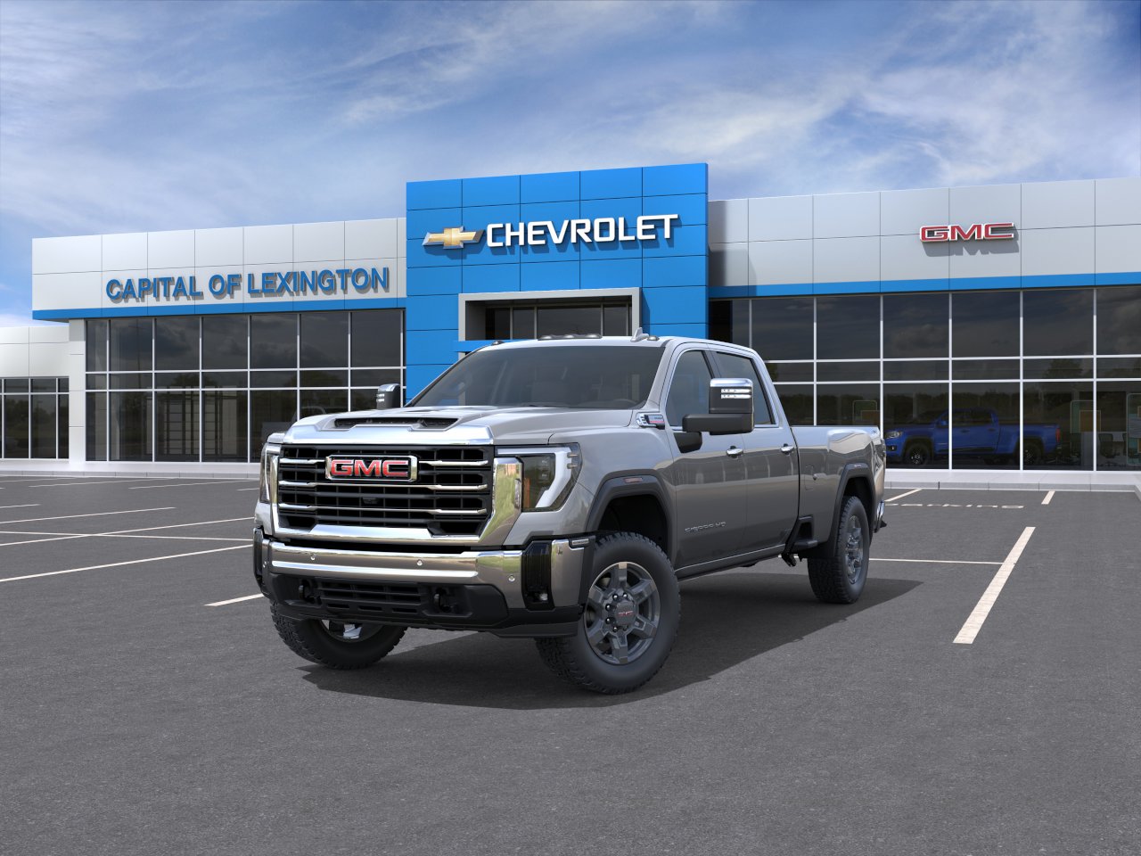 New 2026 Sterling Metallic GMC SLT image 32