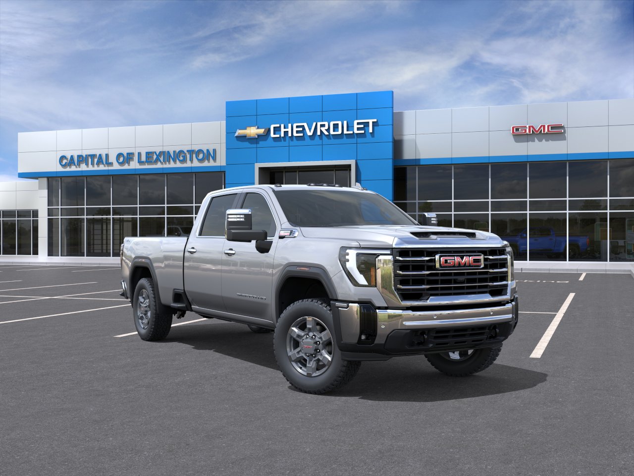 New 2026 Sterling Metallic GMC SLT image 25