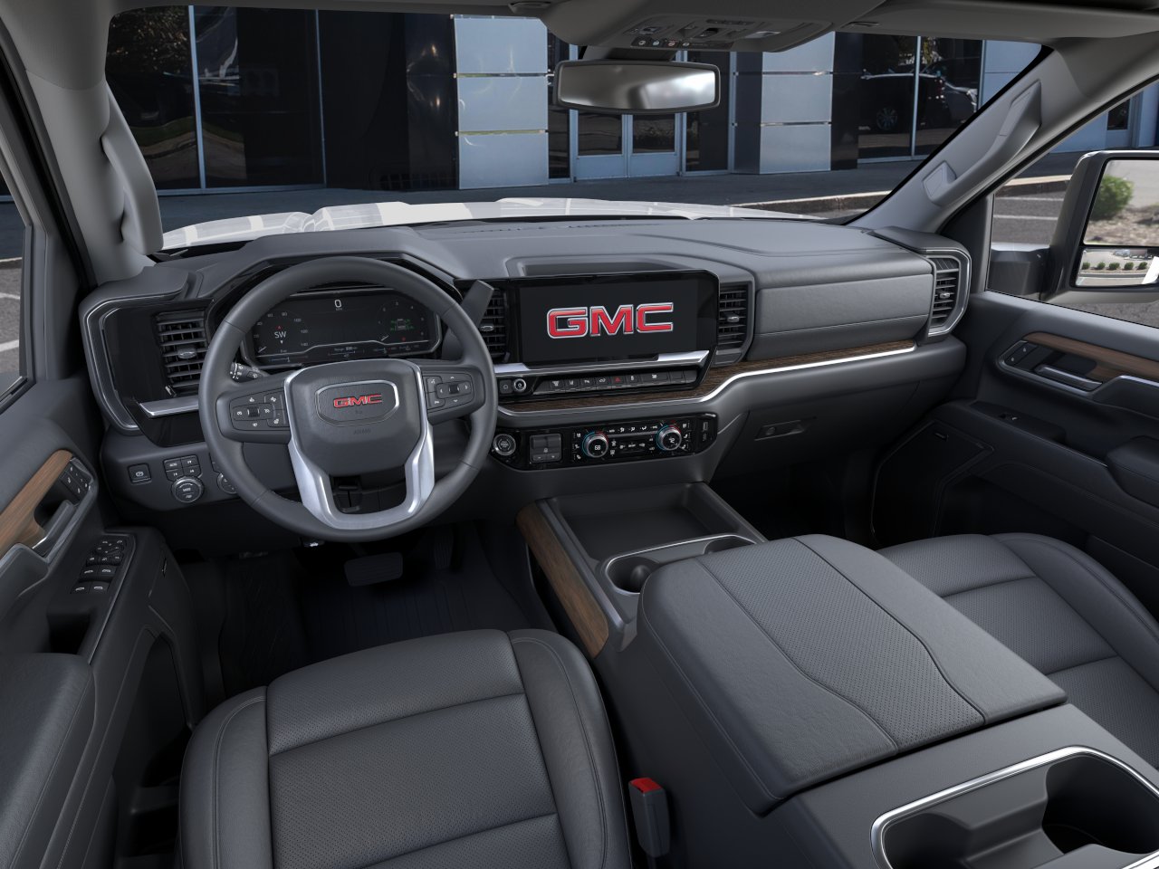 New 2026 Glacier White Tricoat GMC SLT image 15
