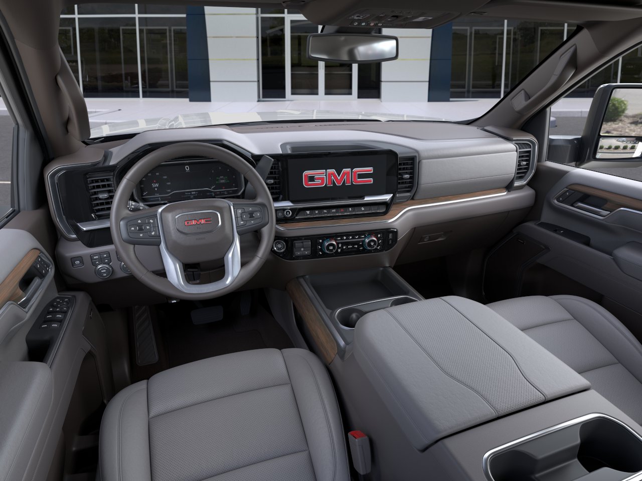 New 2026 Glacier White Tricoat GMC SLT image 15