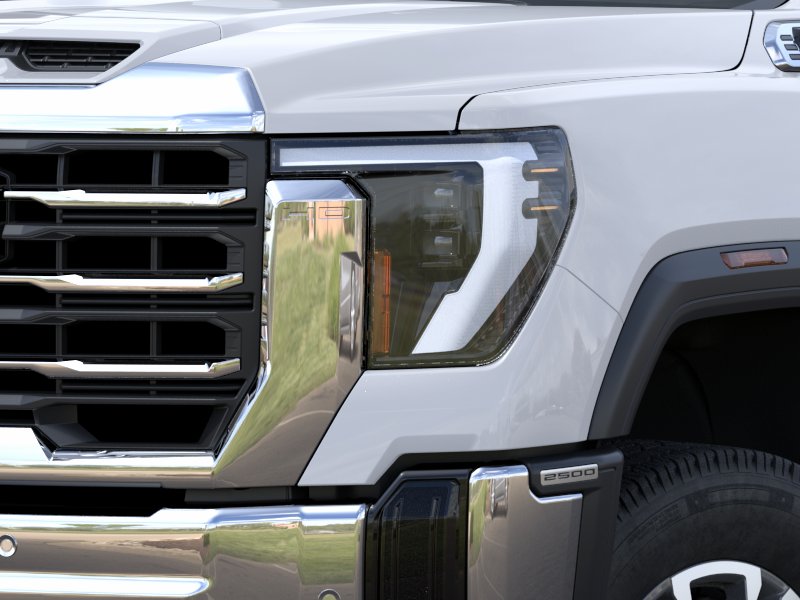 New 2026 Glacier White Tricoat GMC SLT image 10