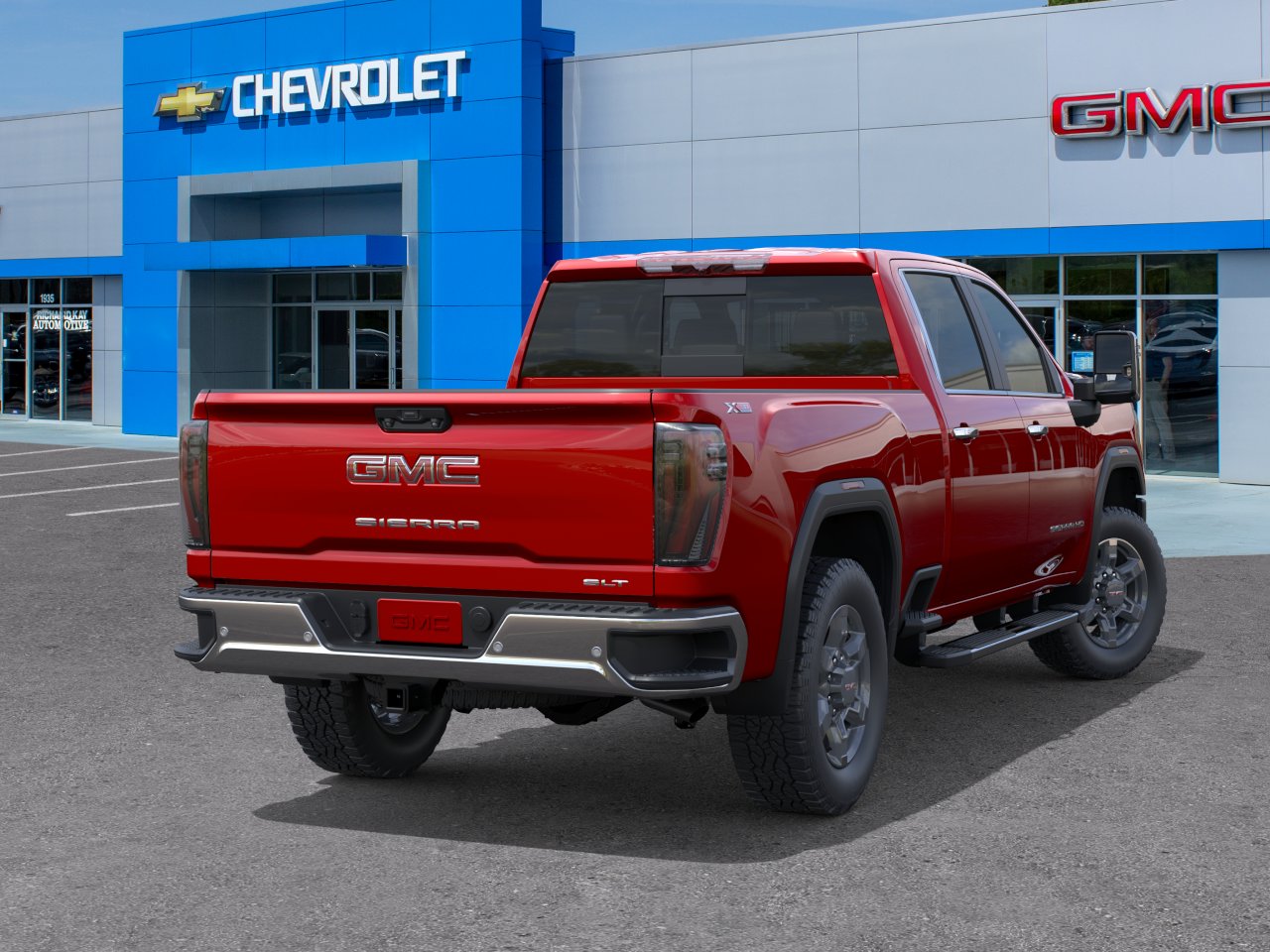 New 2026 Volcanic Red Tintcoat GMC SLT image 28