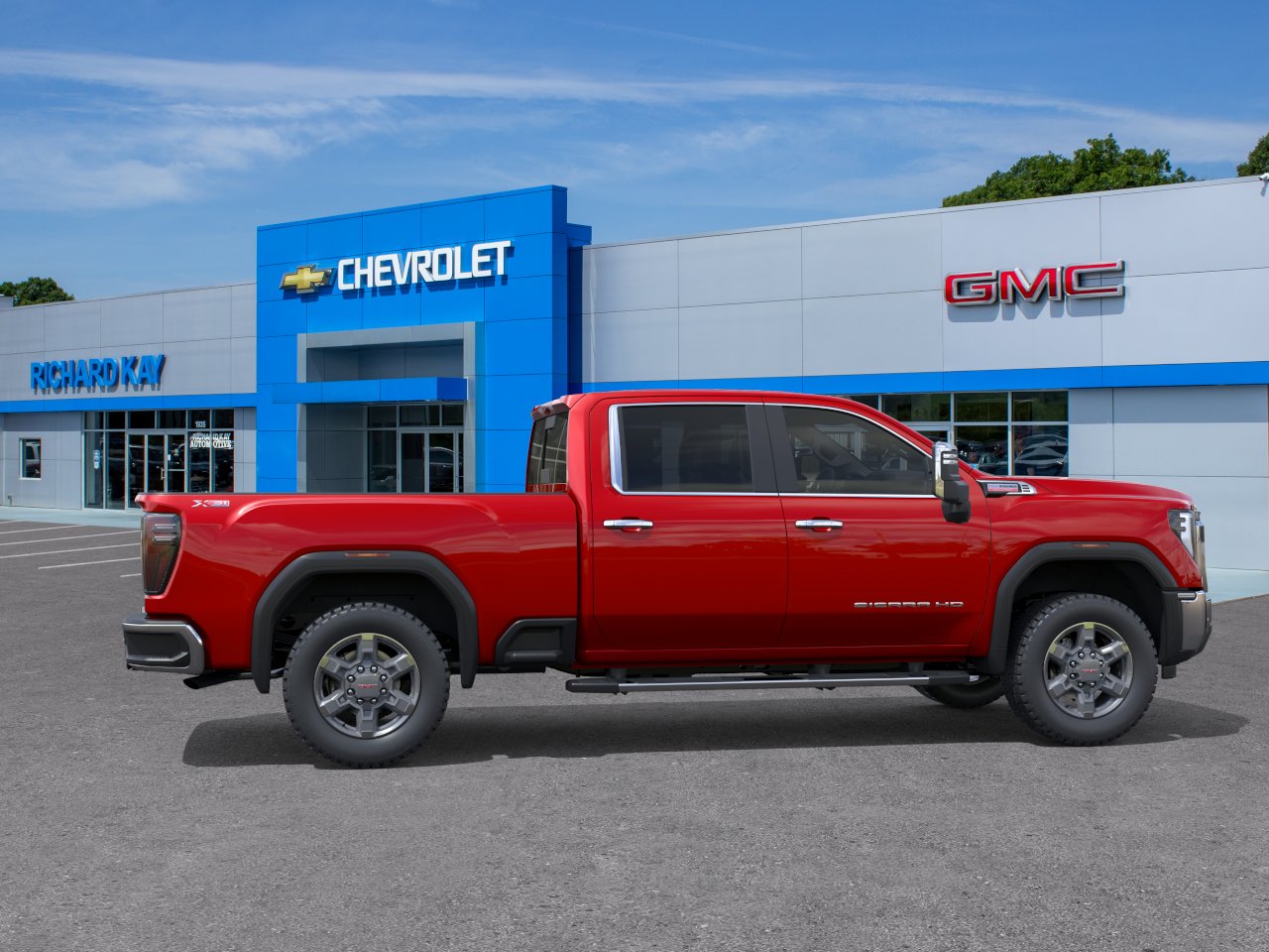 New 2026 Volcanic Red Tintcoat GMC SLT image 29
