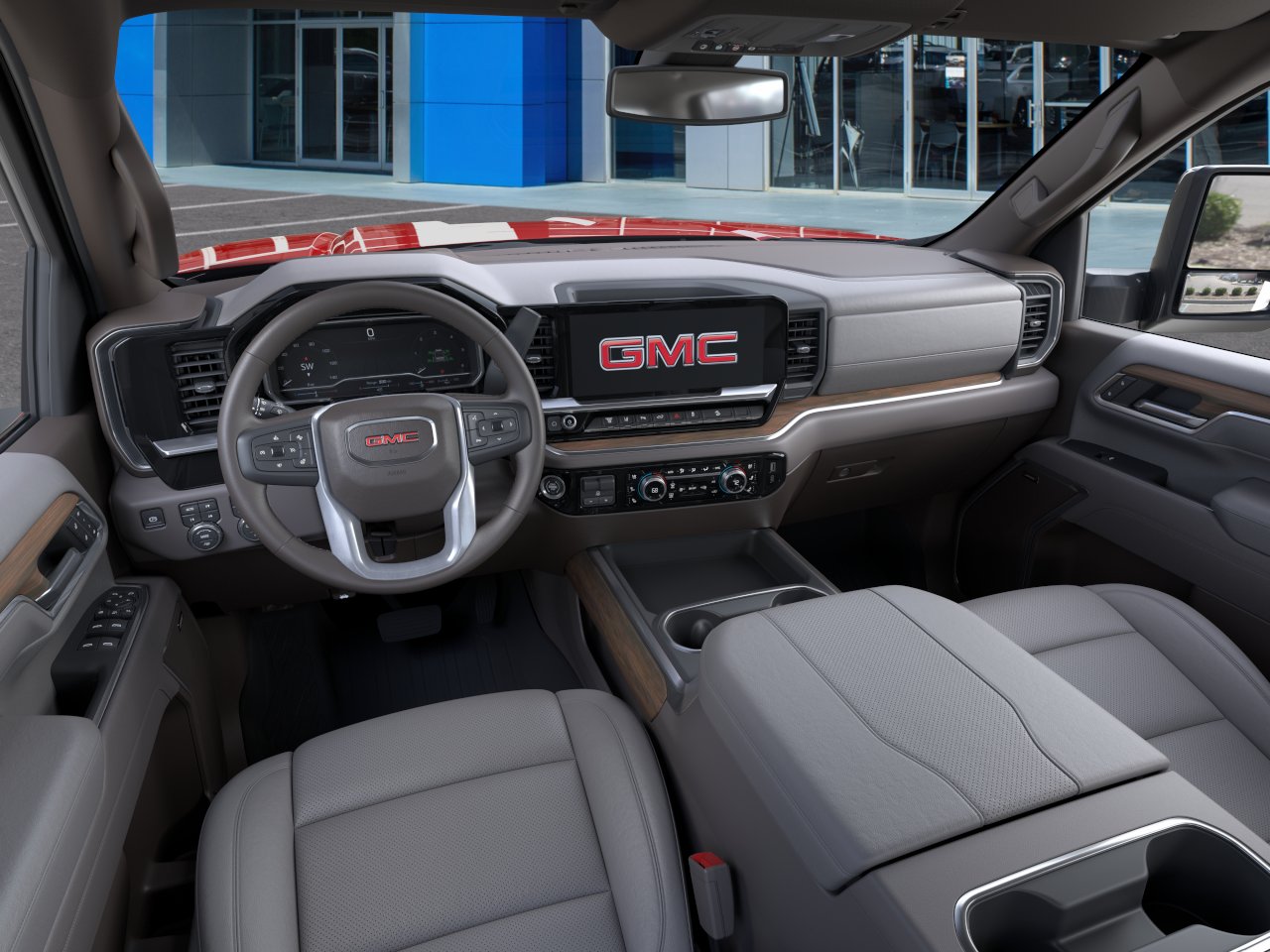 New 2026 Volcanic Red Tintcoat GMC SLT image 39