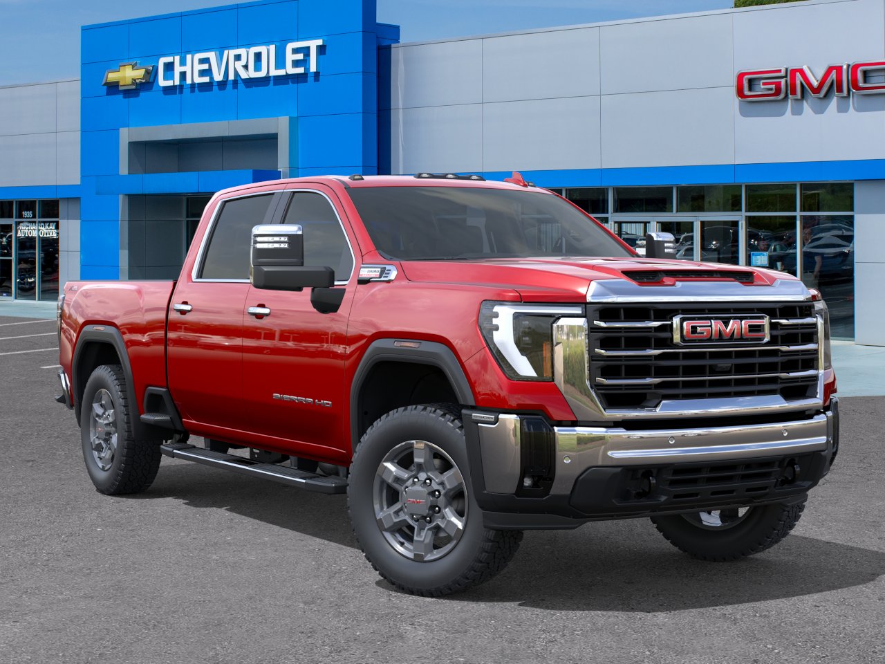 New 2026 Volcanic Red Tintcoat GMC SLT image 31