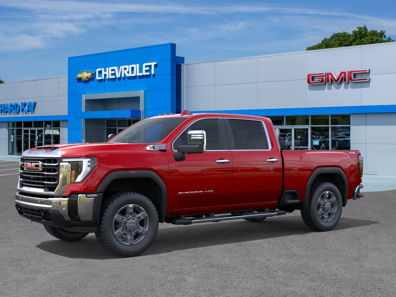 New 2026 Volcanic Red Tintcoat GMC SLT image 26
