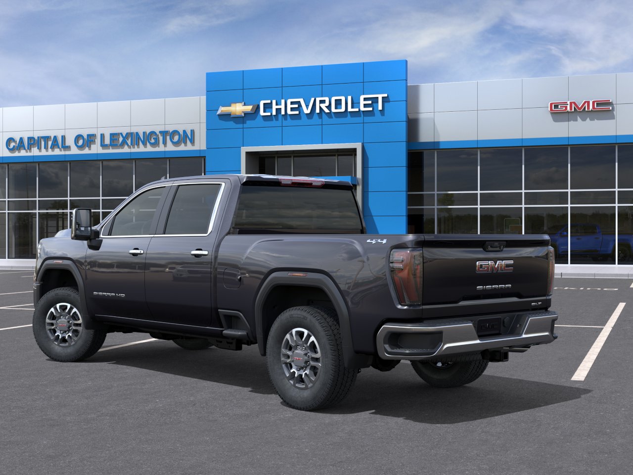New 2026 Titanium Rush Metallic GMC SLT image 27
