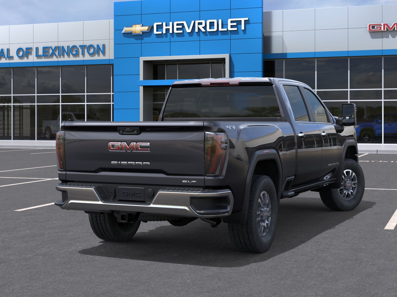 New 2026 Titanium Rush Metallic GMC SLT image 28