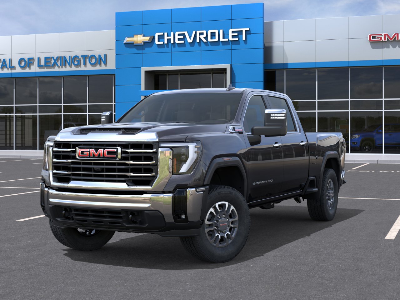 New 2026 Titanium Rush Metallic GMC SLT image 30