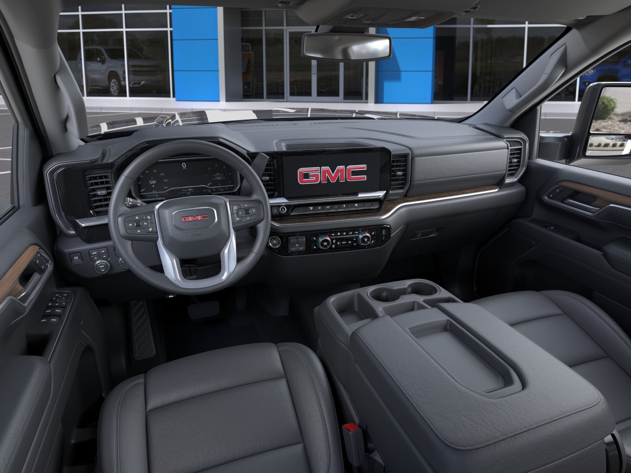 New 2026 Titanium Rush Metallic GMC SLT image 39
