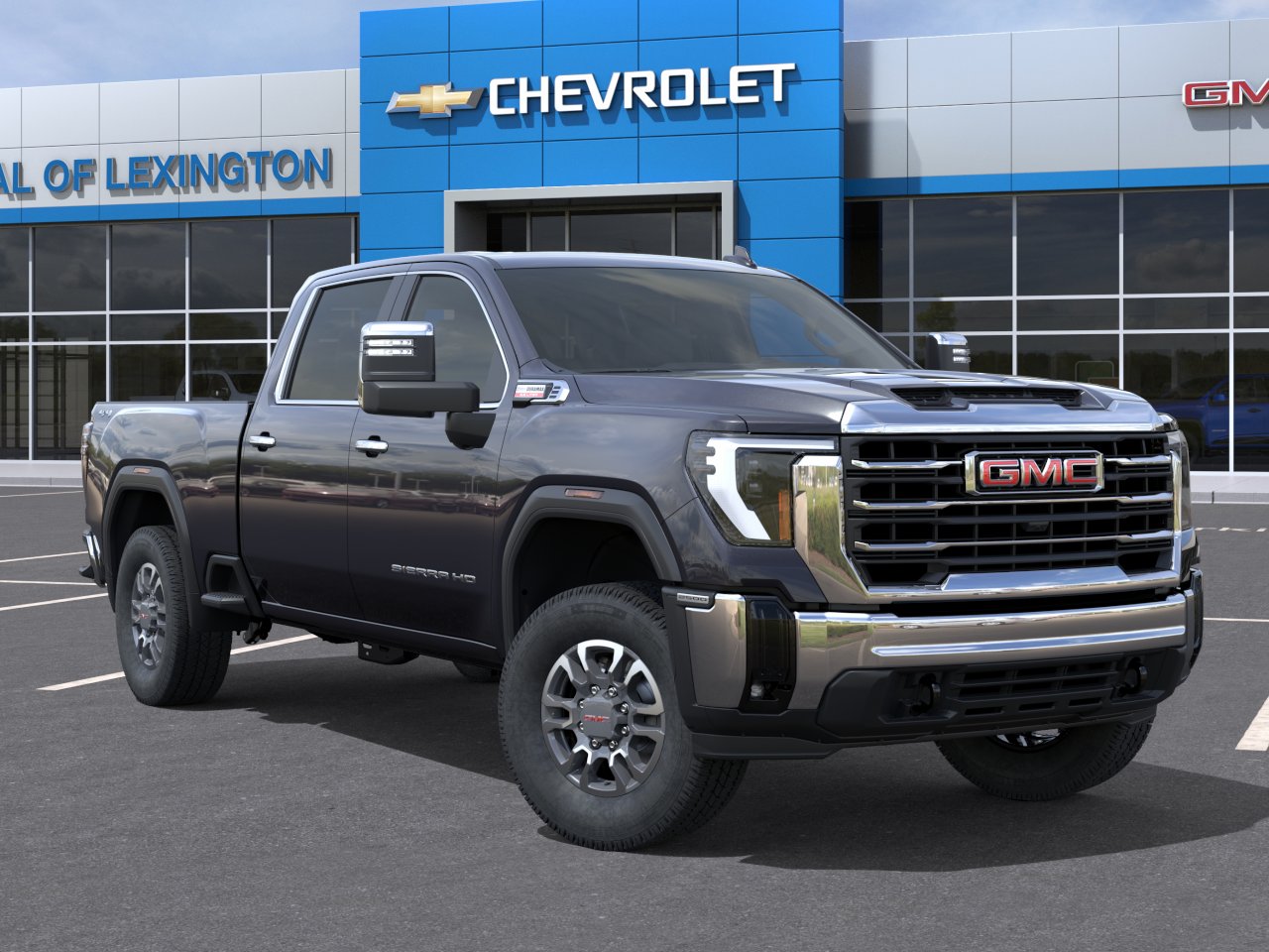 New 2026 Titanium Rush Metallic GMC SLT image 31