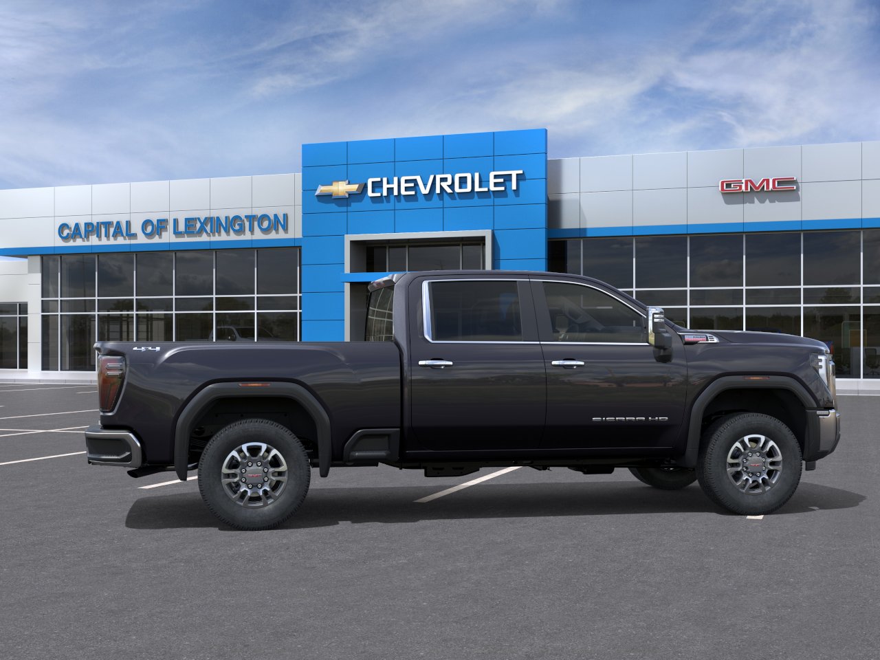 New 2026 Titanium Rush Metallic GMC SLT image 29