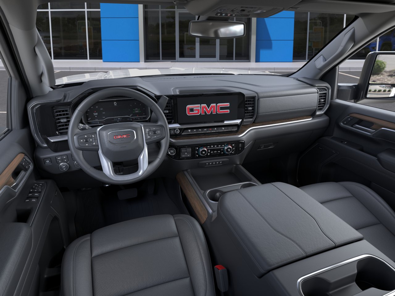 New 2026 Summit White GMC SLT image 44
