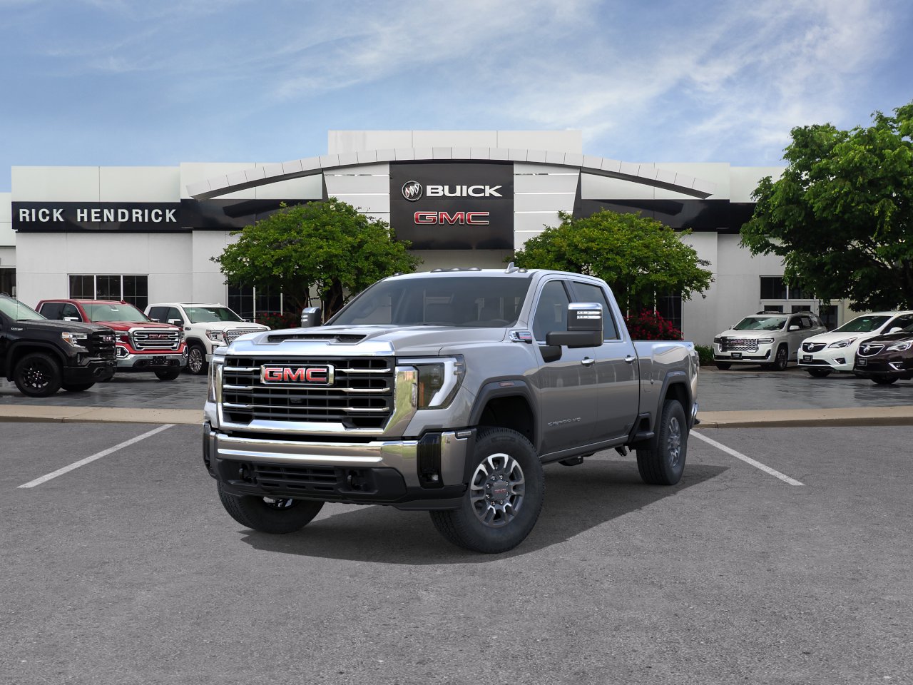 New 2026 Sterling Metallic GMC SLT image 33