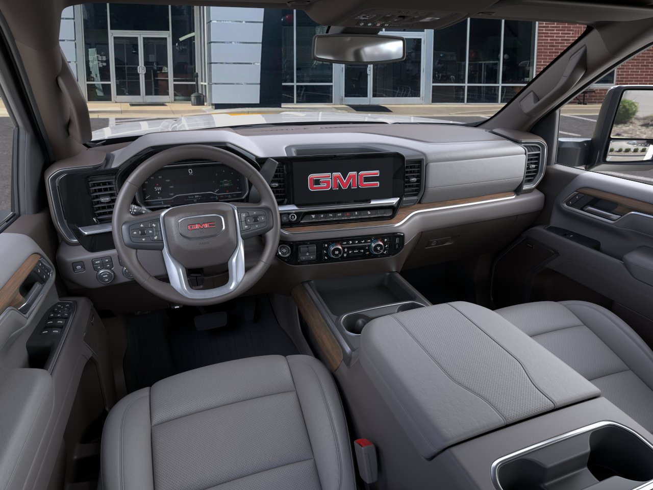 New 2026 Summit White GMC SLT image 39