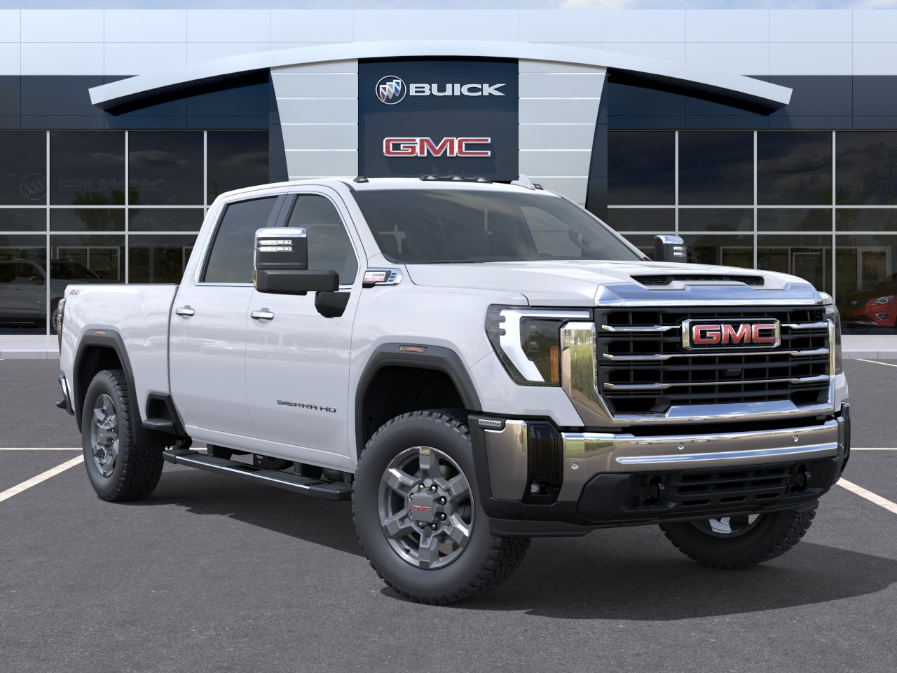 New 2026 Summit White GMC SLT image 7