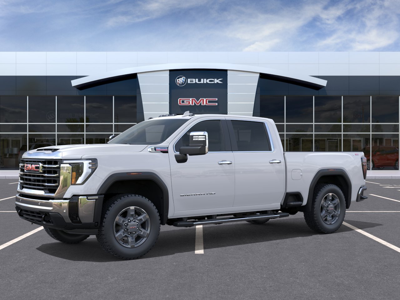 New 2026 Summit White GMC SLT image 2